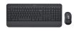 Logitech Signature MK650 Combo for Business Klaviatūra + pelė, Belaidė, US INT (Qwerty), Graphite