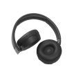 JBL Tune 660NC Belaidės/Laidinės ausinės, Bluetooth, 3.5mm jack, Juoda