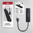 I/O HUB USB TRAVEL/0.19M HUE-C2A AXAGON