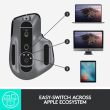Logitech MX Master 3 for Mac Belaidė pelė, Bluetooth, 4000 DPI, Space Gray