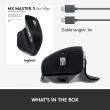 Logitech MX Master 3 for Mac Belaidė pelė, Bluetooth, 4000 DPI, Space Gray
