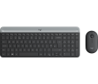 Logitech MK470 Slim Combo Belaidė klaviatūra + pelė, US, Graphite