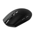 Logitech G305 Lightspeed Belaidė žaidimų pelė, RF Wireless + Bluetooth, 12000 DPI, Juoda