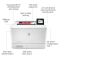 HP Color LaserJet Pro M454dw Spausdintuvas lazerinis A4 spalvot. 27ppm Wi-Fi Ethernet LAN USB (SPEC)