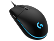 Logitech G PRO Hero Laidinė žaidimų pelė, USB Type-A, Juoda