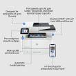 HP LaserJet Pro MFP 4102dw Spausdintuvas lazerinis nespalvotas MFP A4 40 ppm USB Wi-Fi Ethernet LAN