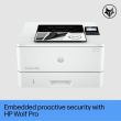 HP LaserJet Pro 4002dn Spausdintuvas lazerinis nespalvotas A4 40 ppm USB Ethernet LAN