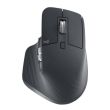 Belaidė pelė Logitech MX Master 3S for Business RF Wireless + Bluetooth, Laser, 8000 DPI, Graphite