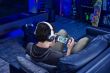 Belaidės žaidimų ausinės Razer Kaira Pro for PlayStation USB Type-C Bluetooth, Juoda/Balta