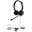 Laidinės ausinės su mikrofonu Jabra Evolve 20 UC Stereo Office/Call center USB Type-A, Juoda