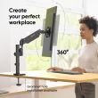 MONITOR ACC DESK MOUNT/13-34" BLACK G75-B ONKRON