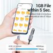 CABLE USB3.0C MALE TO A FEMALE/0.15M GRAY CCXHB VENTION