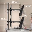 MONITOR ACC DESK MOUNT/13-32" BLACK D421E-B ONKRON