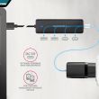 I/O HUB USB TRAVEL/0.19M HUE-C2A AXAGON