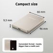 POWER BANK USB 5000MAH MAG/CHAMPAGNE 7344021 INTENSO
