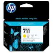 HP 711 3-pack (CZ136A) Rašalinė kasetė, Geltona (SPEC)
