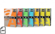 Spalvotas popierius Double A, 80g, A4, 100 lapų, Rainbow 5, 5 spalvų