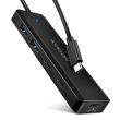 I/O HUB USB-C TRAVEL/0.19M HUE-C2C AXAGON
