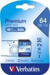 MEMORY SDXC 64GB UHS-I/VER44024 VERBATIM