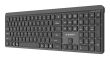 KEYBOARD WRL SLIM 2.4G+BT US/KB-WPS-03 GEMBIRD