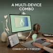 KEYBOARD +MOUSE COMBO PEBBLE 2/WHITE 920-012240 LOGITECH