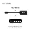 I/O ADAPTER USB3.2 TO RJ45/M/F CAC-1520 CLUB3D