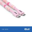 CABLE USB-C TO USB-C/PINK CAC-3010 CLUB3D