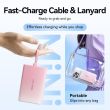 POWER BANK USB 10000MAH 22.5W/PINK FHZP0 VENTION