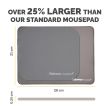 MOUSE PAD BREYTA XL/GREY 100139316 FELLOWES
