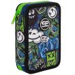 Forminis dviejų skyrių penalas su priedais CoolPack Jumper 2 Monster Team