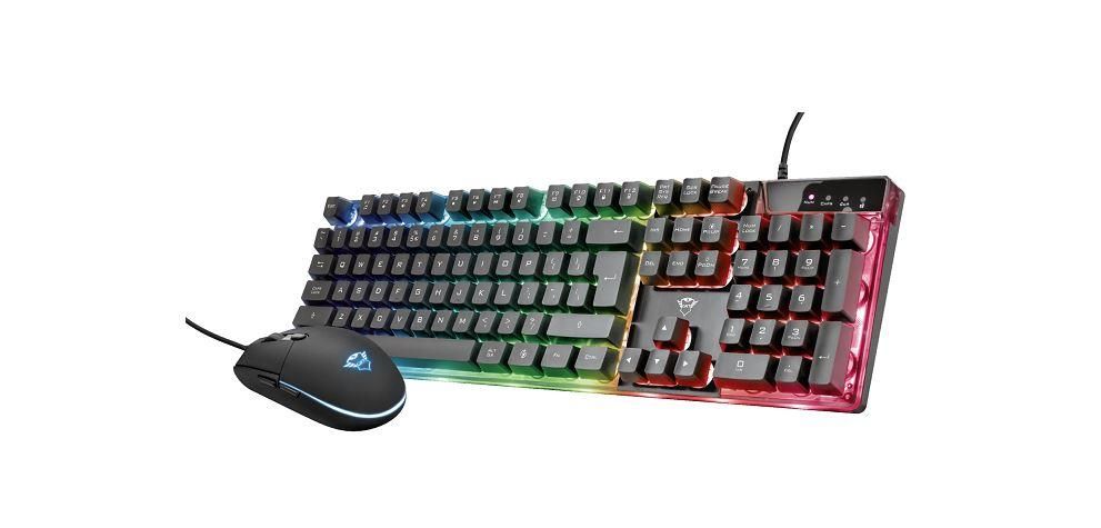 KEYBOARD +MOUSE OPT. GXT 838/AZOR 23289 TRUST