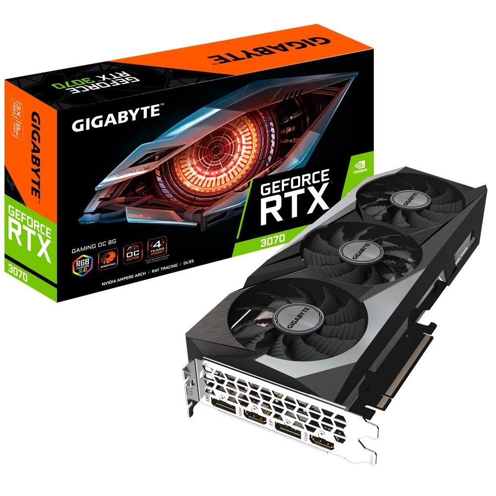 GIGABYTE NVIDIA GeForce RTX 3070 8 GB 256 bit