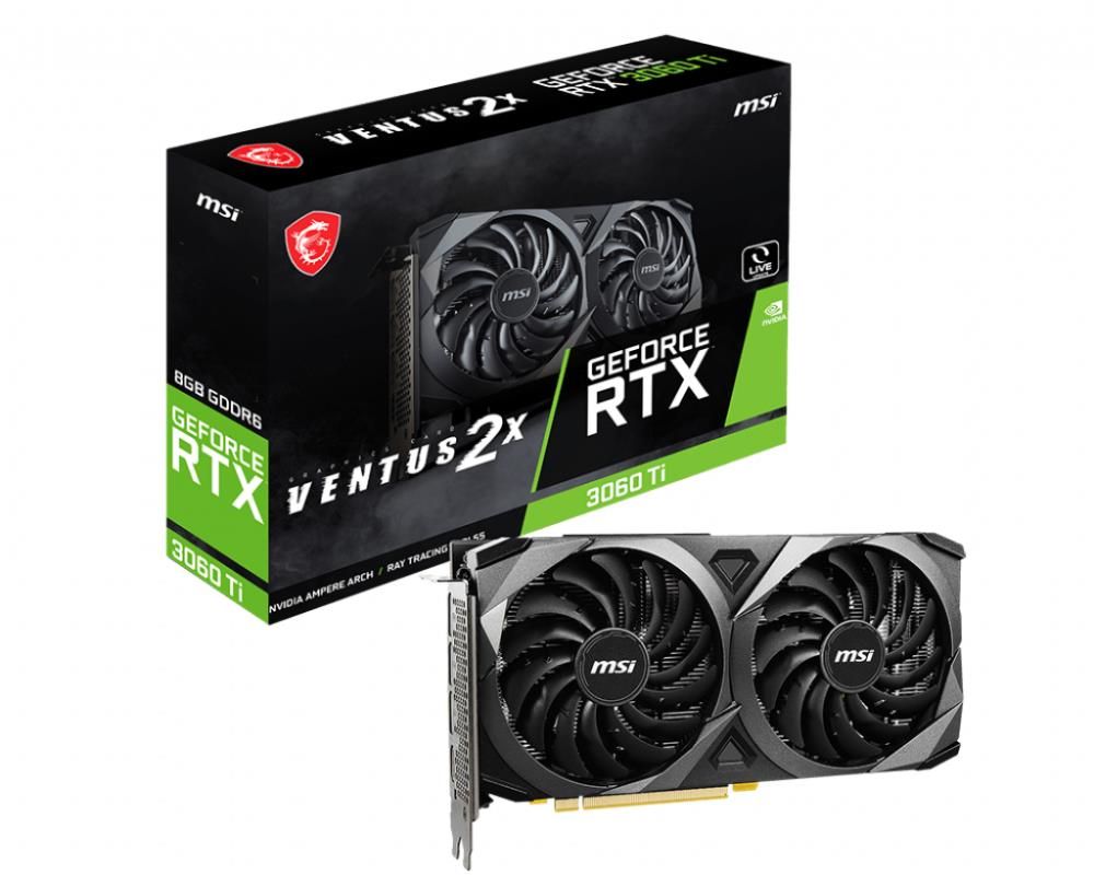 Graphics Card MSI NVIDIA GeForce RTX 3060 Ti 8 GB