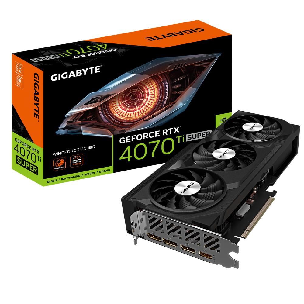 GIGABYTE NVIDIA GeForce RTX 4070 Ti SUPER 16 GB GDDR6X