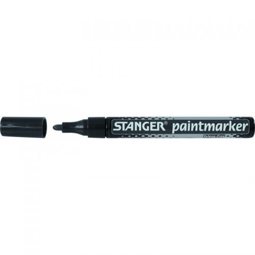 Stanger Žymeklis Paintmarker 2-4 mm, juodas, pakuotėje 10 vnt. 219011