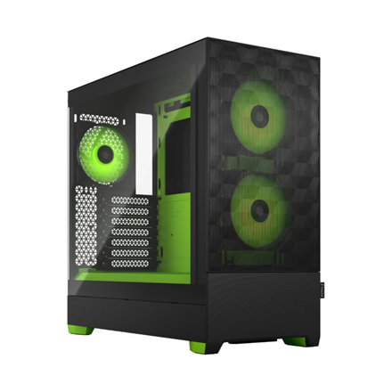 Fractal Design Pop Air RGB Green Core TG Clear Tint