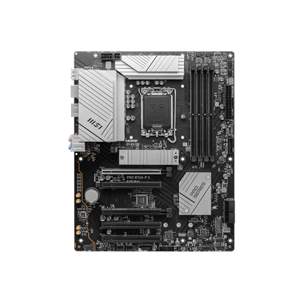 MSI PRO B760-P II | Processor family Intel | Processor socket LGA1700 | DDR5 | Number of SATA connec