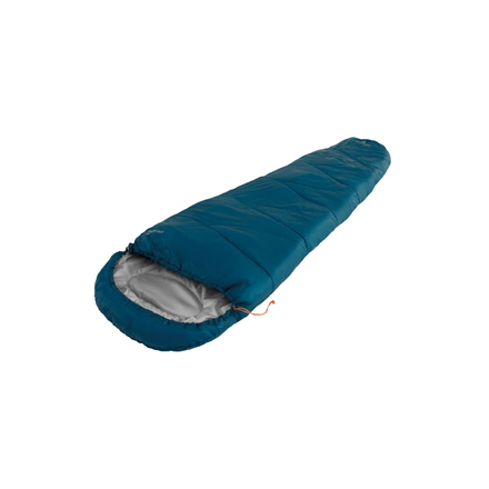 Easy Camp Starling Mummy Blue 8°C | Sleeping Bag | 210 x 75 x 50 cm | -5 to 12 °C | Two-way open-end