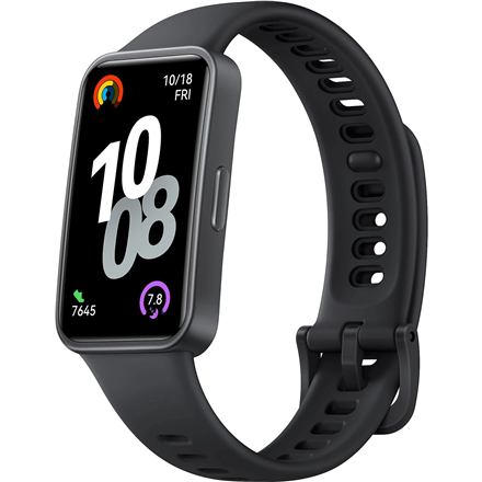 Huawei Band 10 | 1.47 inch AMOLED | Touchscreen | Heart rate monitor | Waterproof | Bluetooth | Blac