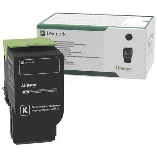 Lexmark (78C2XK0), juoda kasetė