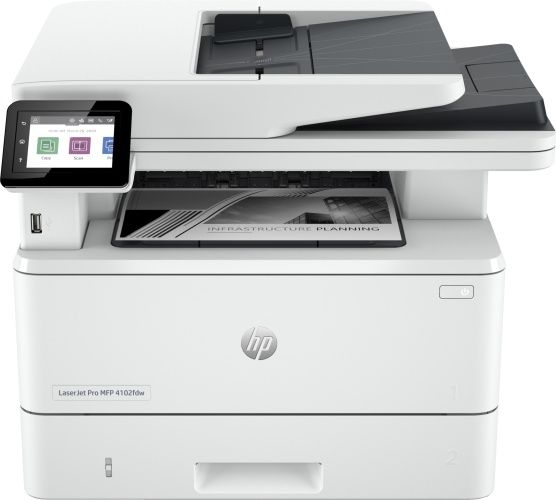 HP LaserJet Pro MFP 4102dw Spausdintuvas lazerinis nespalvotas MFP A4 40 ppm USB Wi-Fi Ethernet LAN