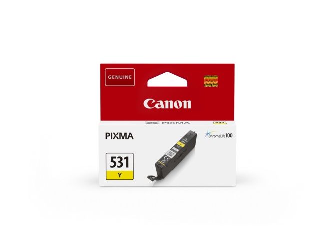 Canon CLI-531Y (6121C001) Rašalinė kasetė, Geltona