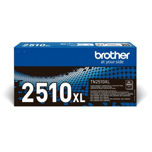 Brother TN-2510XL (TN2510XL) Lazerinė kasetė, Juoda