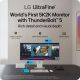 LCD Monitor LG WUHD Curved 40U990A-W 40" – 5