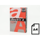 Spalvotas popierius Double A, 80g, A4, 500 lapų, Red