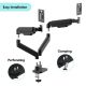 DISPLAY ACC MOUNTING ARM/DOUBL.17-32" MA-DA2-06 GEMBIRD – 13