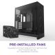 Case NZXT ATX/micro ATX/Mini-ITX/EATX Black Midi Tower PC – 4
