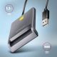 CARD READER FLAT SMARTCARD/ID/USB2.0 1.3M CRE-SM3T AXAGON – 4