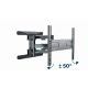 TV SET ACC WALL MOUNT 40-80"/WM-80ST-01 GEMBIRD – 4