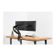 Digitus Desk Mount Universal Dual Monitor Mount with Gas Spring and Clamp Mount – 11